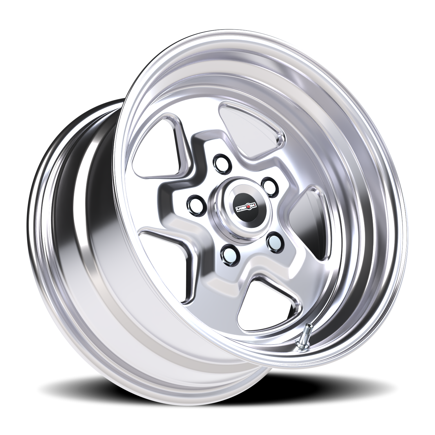 Vision Nitro 15X8 Polished Wheel