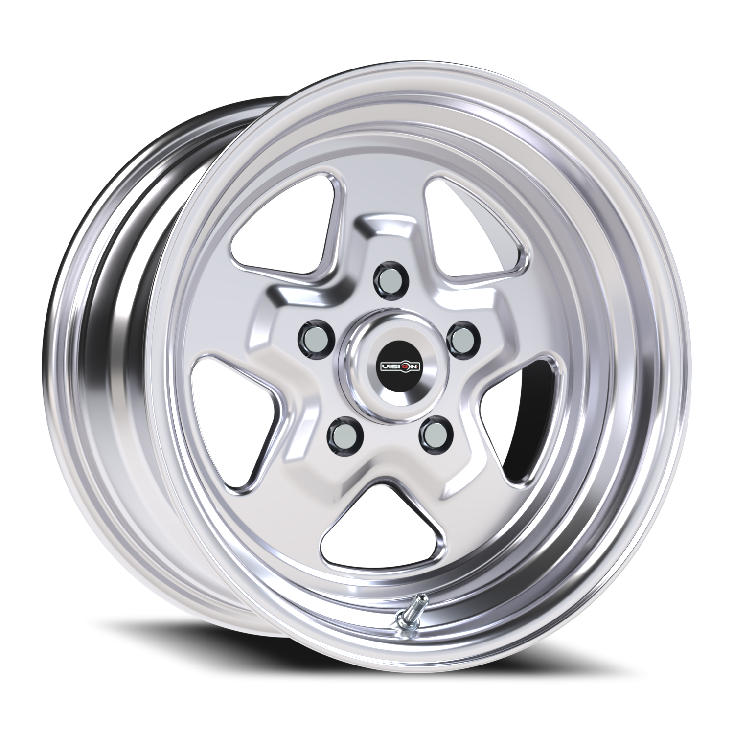 Vision Nitro 15X8 Polished Wheel