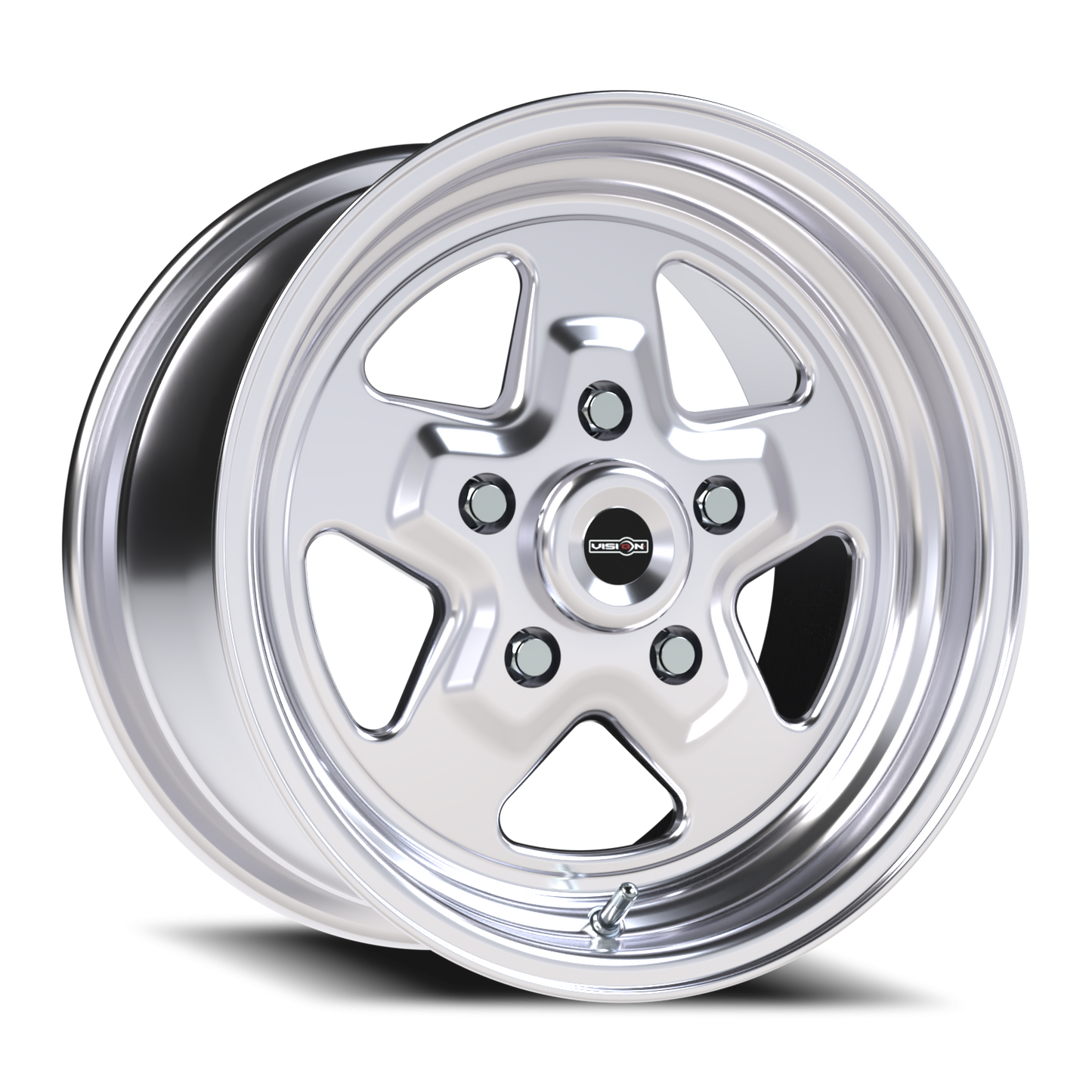 Vision Nitro 15X8 Polished Wheel