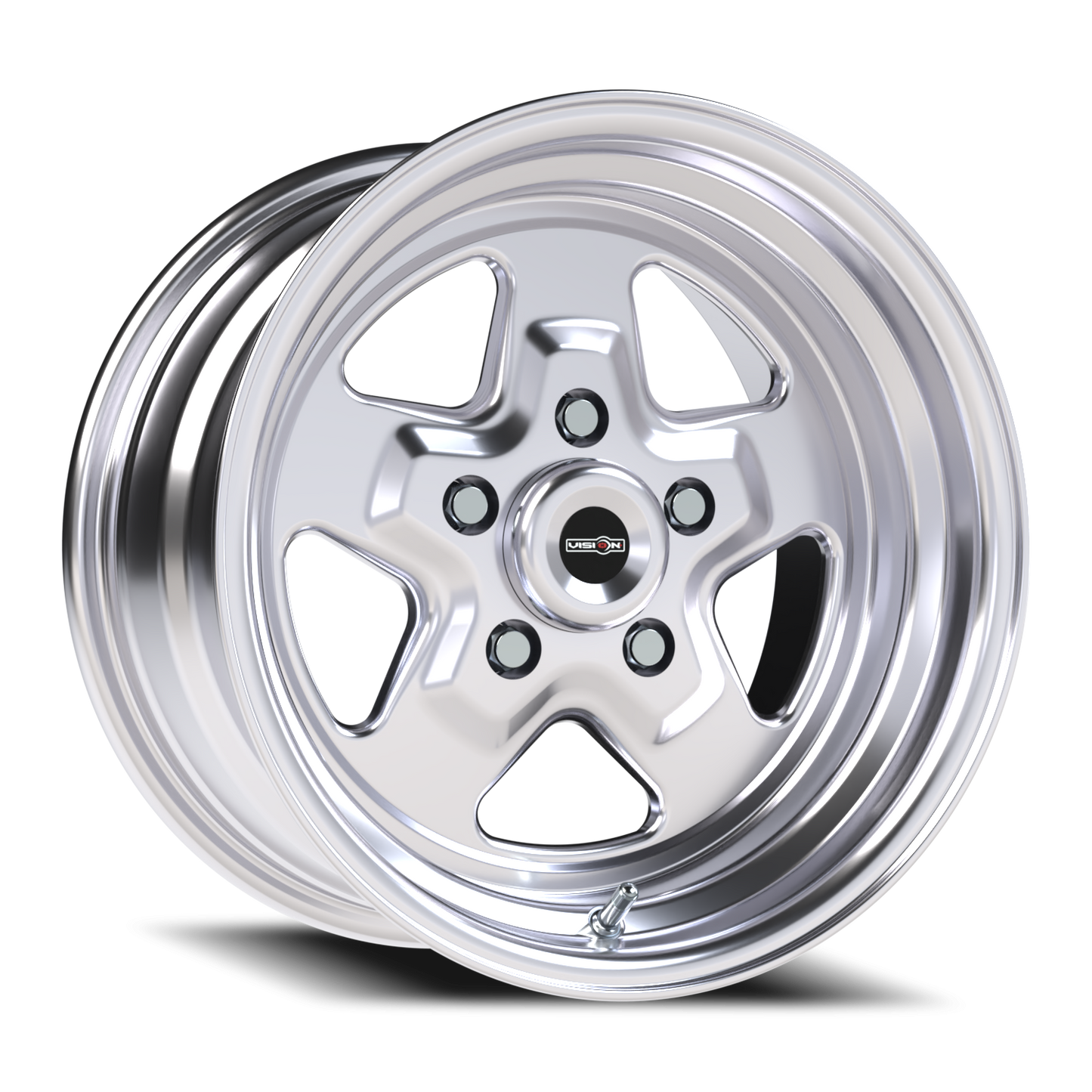 Vision Nitro 15X8 Polished Wheel