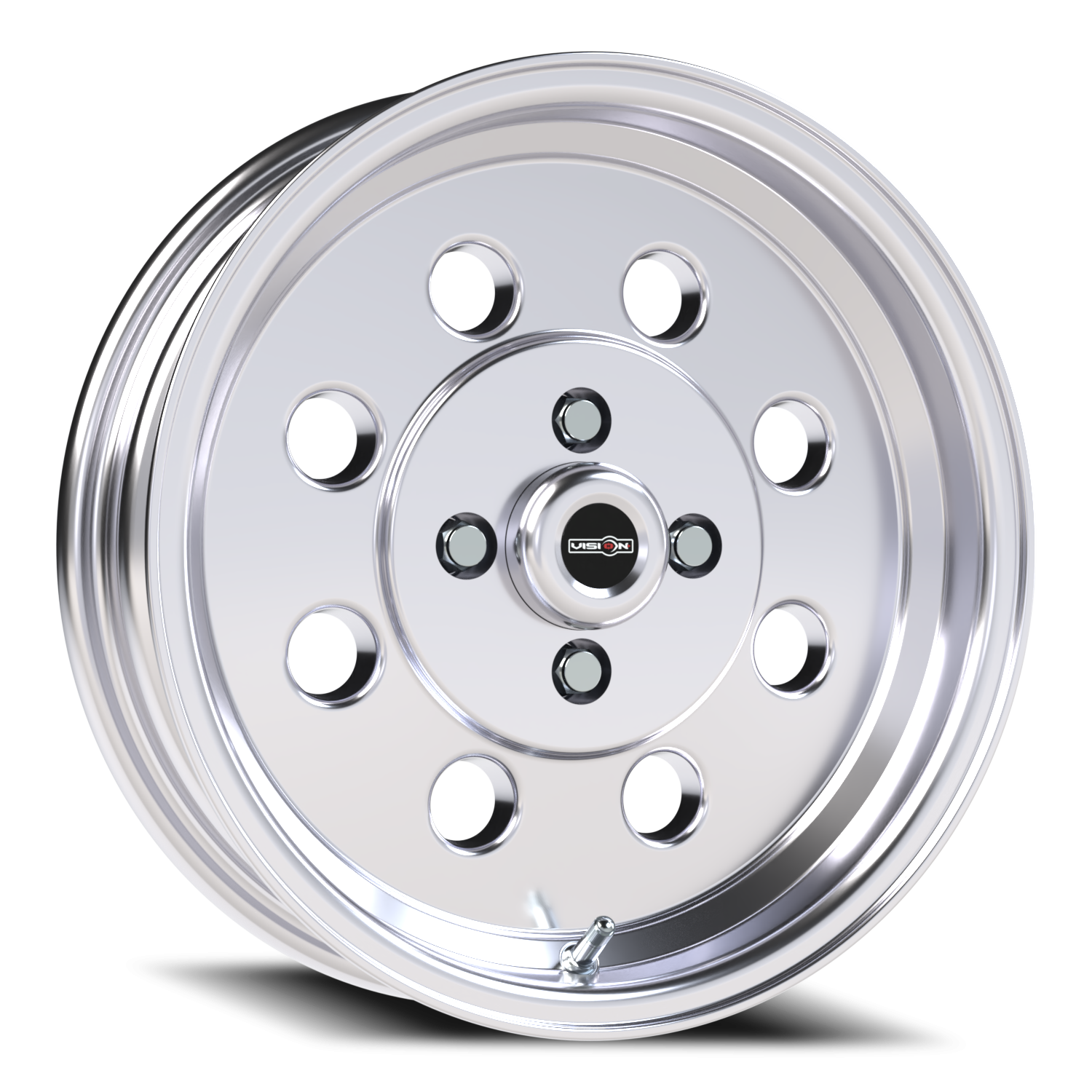 Vision Lit 15X4 Polished Wheel