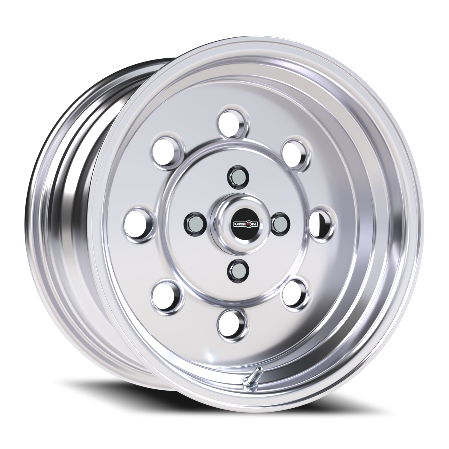 Vision Lit 15X8 Polished Wheel