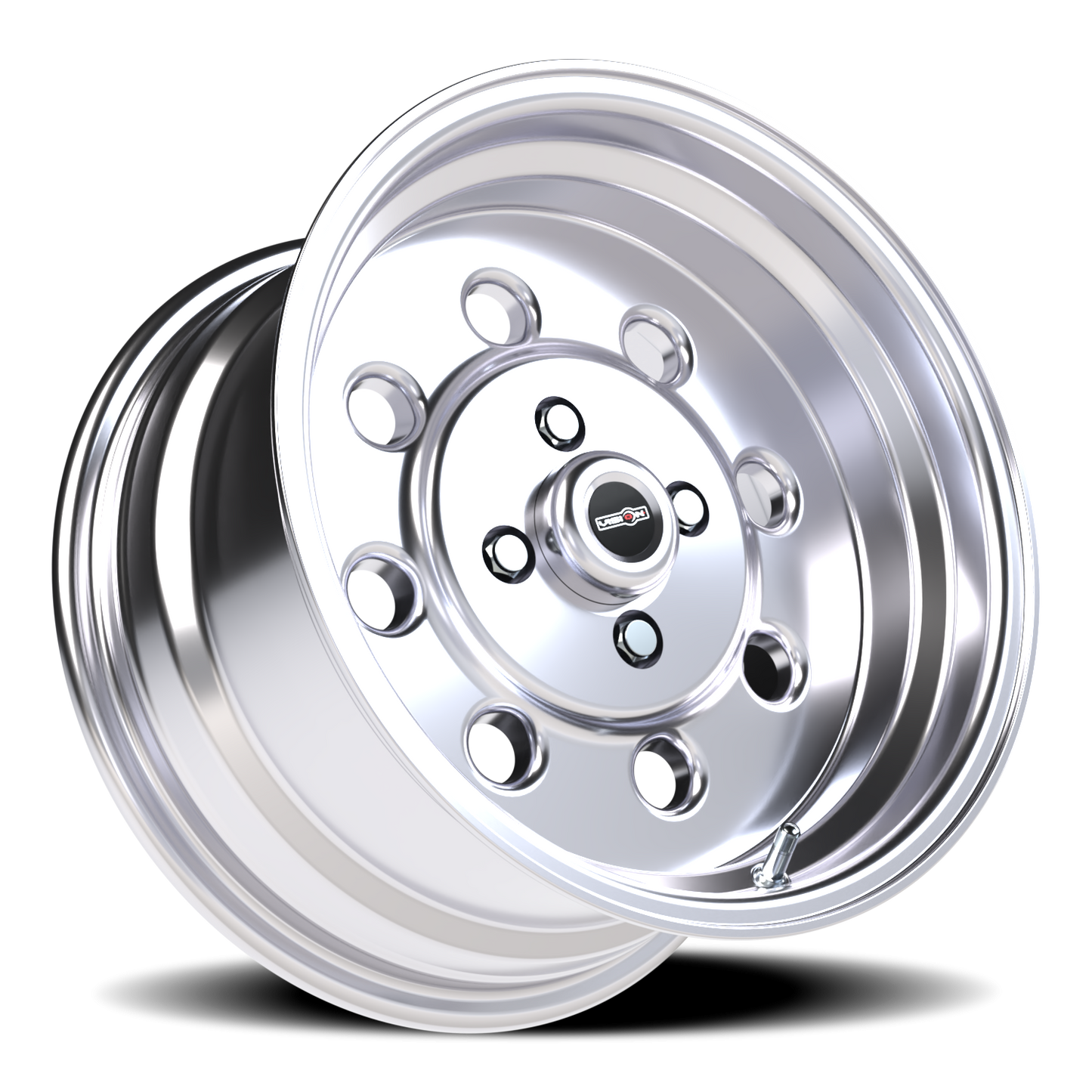 Vision Lit 15X8 Polished Wheel