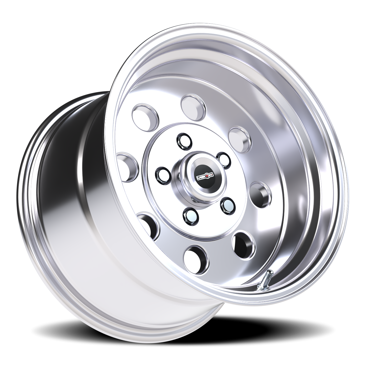 Vision Lit 15X10 Polished Wheel