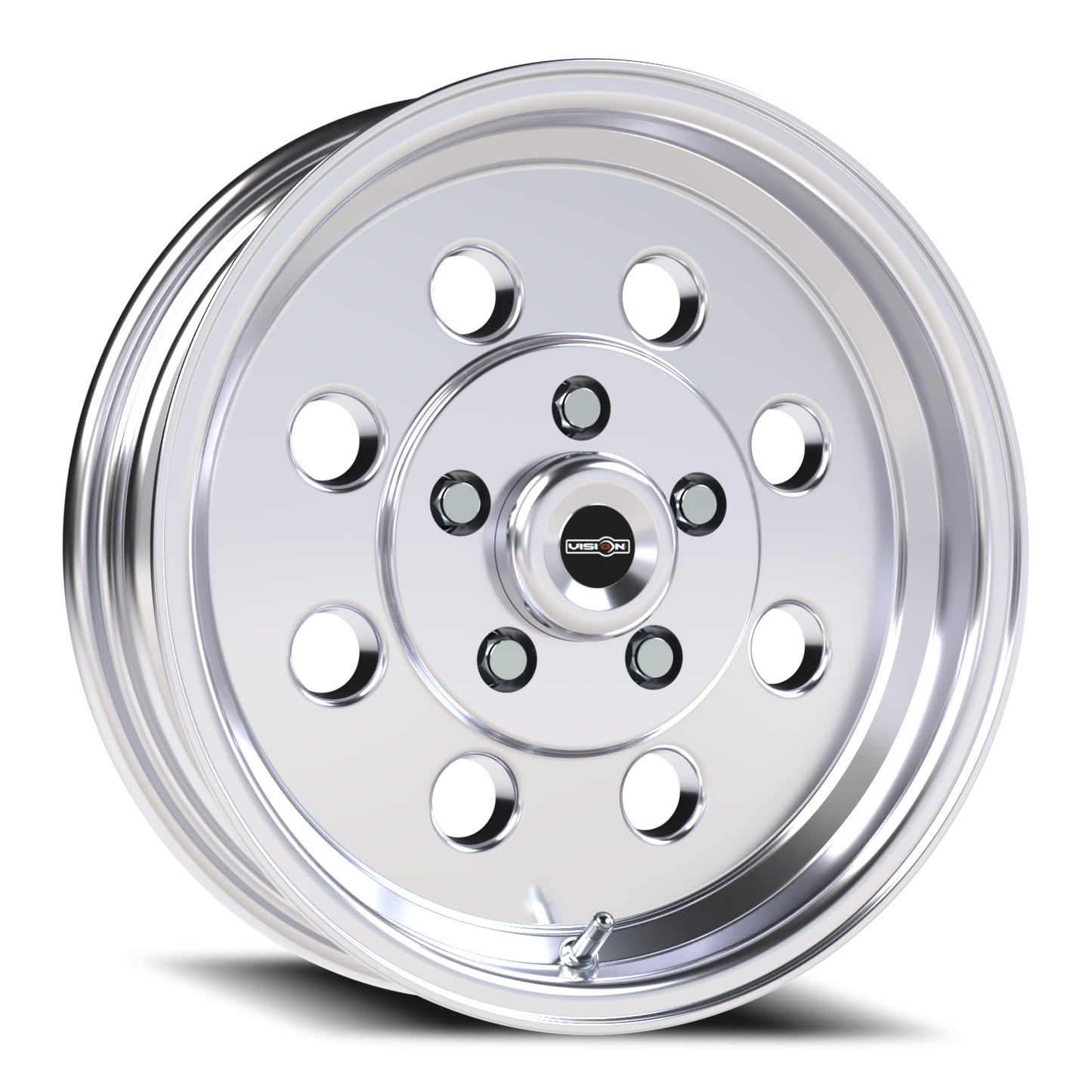 Vision Lit 15X4 Polished Wheel