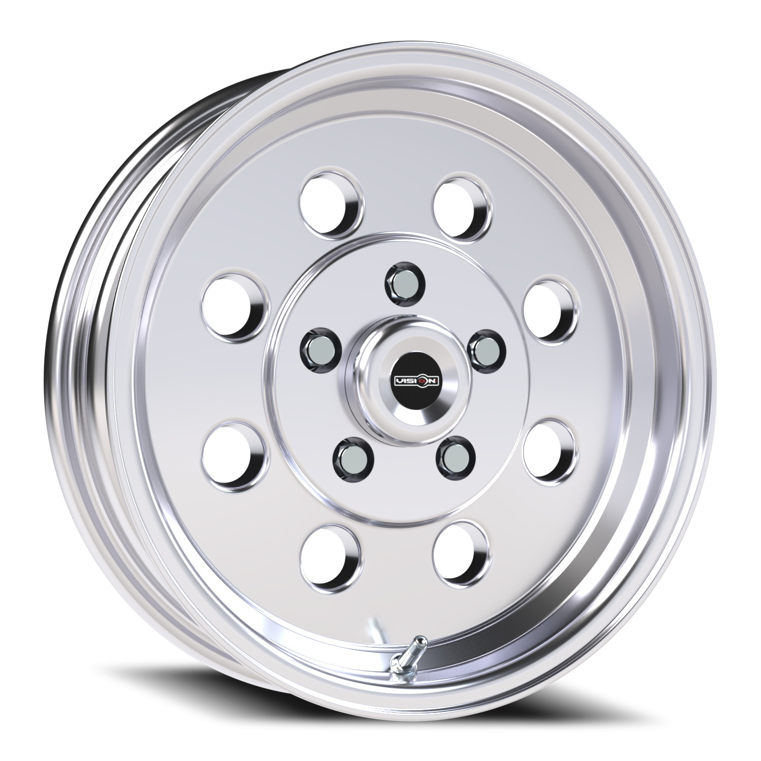 Vision Life 15X4 Polished Wheel