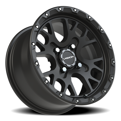 Vision Rocker 14X7 Satin Black Wheel