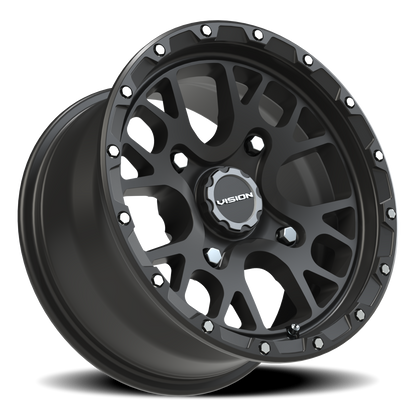 Vision Rocker 14X7 Satin Black Wheel