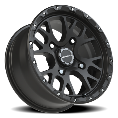 Vision Rocker 15X7 Satin Black Wheel