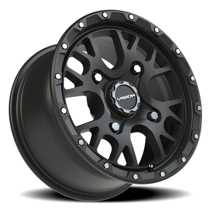 Vision Rocker 14X7 Satin Black Wheel