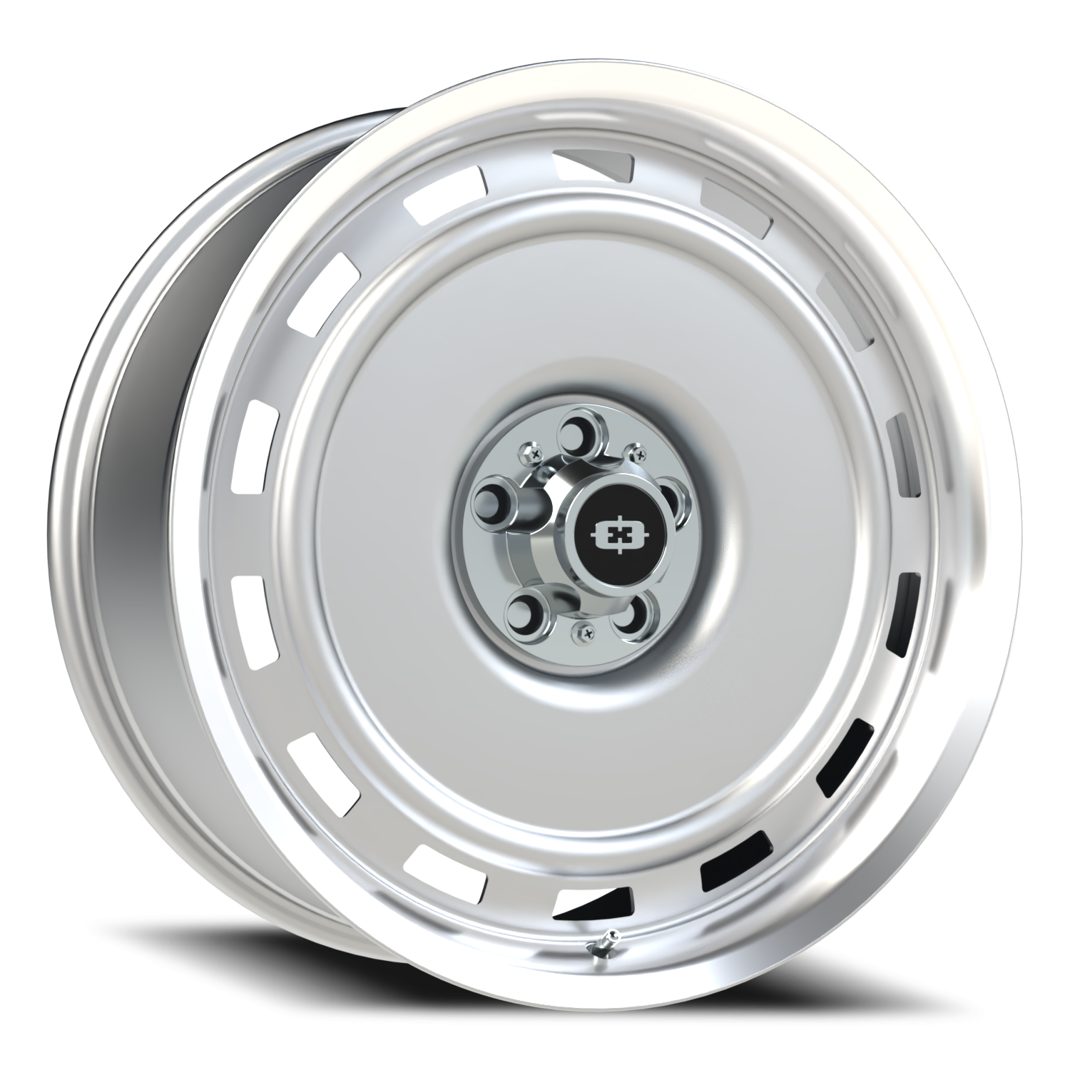 Vision CS-8X20HF 22X9 Silver Machined Lip Wheel