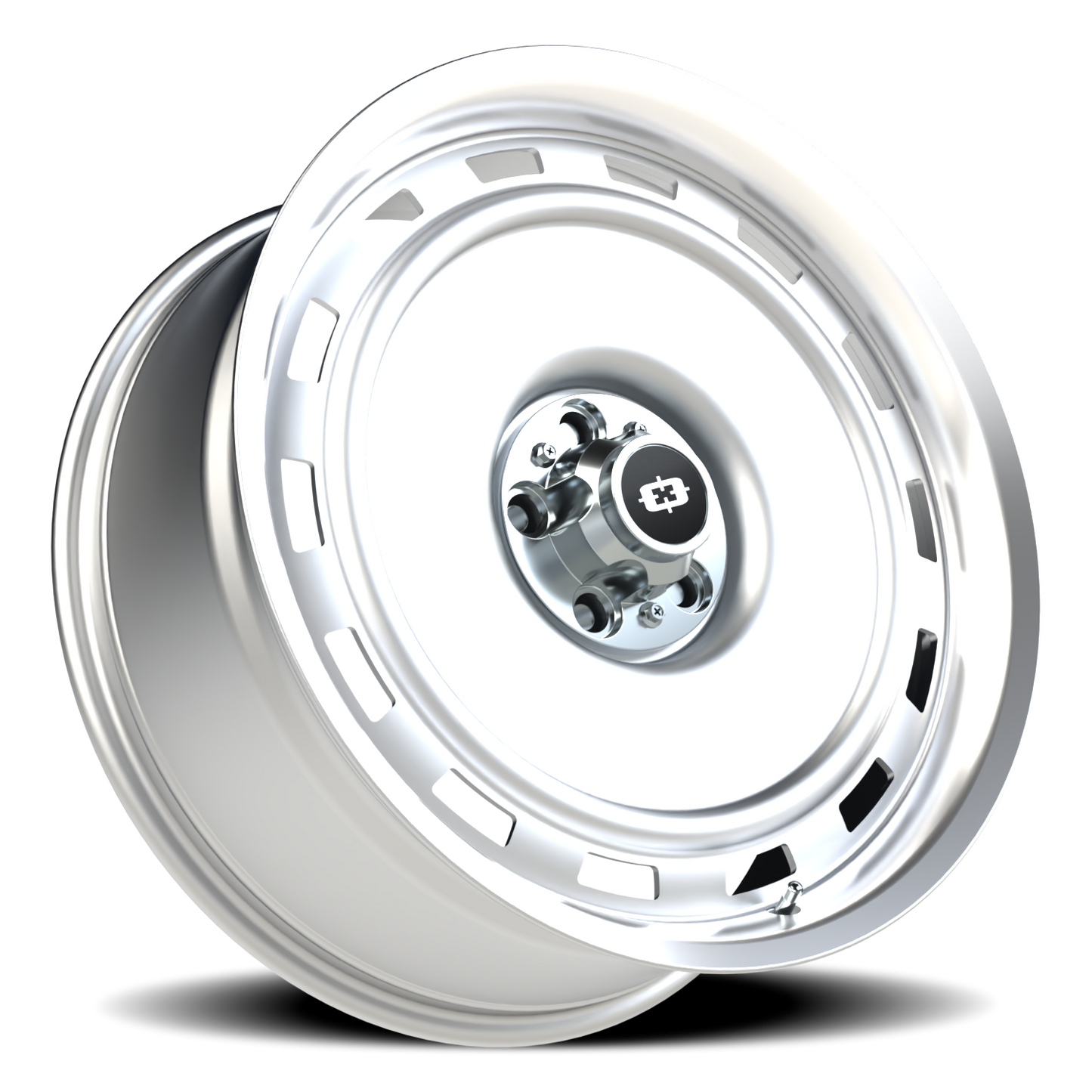 Vision CS-8X20HF 22X9 Silver Machined Lip Wheel