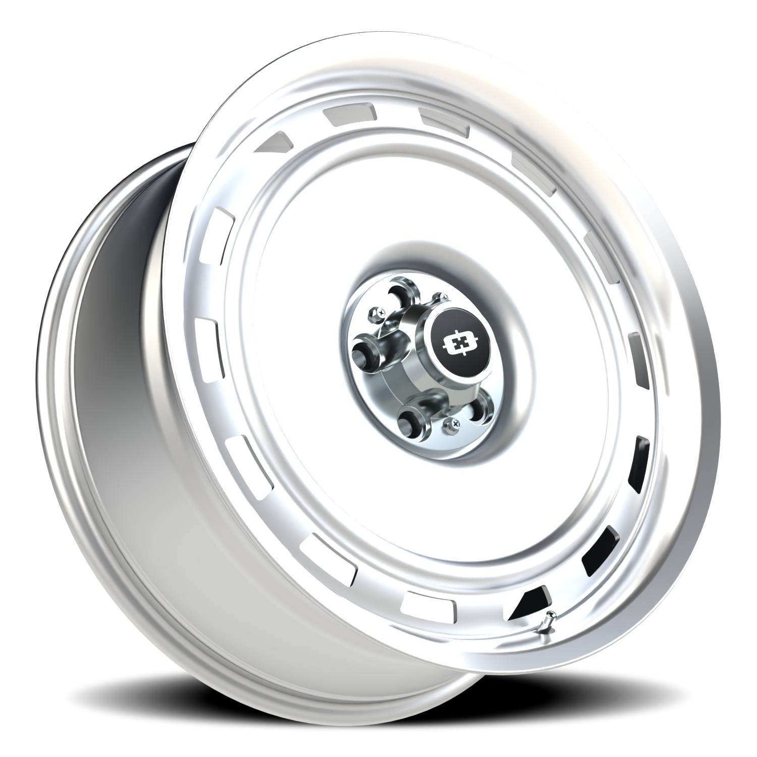 Vision CS-8X20HF 22X9 Silver Machined Lip Wheel