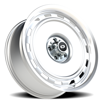 Vision CS-8X20HF 22X9 Silver Machined Lip Wheel