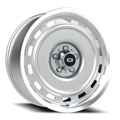Vision CS-8X20HF 20X9 Silver Machined Lip Wheel