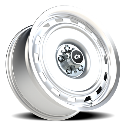 Vision CS-8X20HF 20X9 Silver Machined Lip Wheel