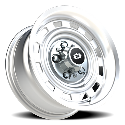 Vision CS-8X20HF 15X7 Silver Machined Lip Wheel