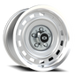 Vision CS-8X20HF 17X8 Silver Machined Lip Wheel