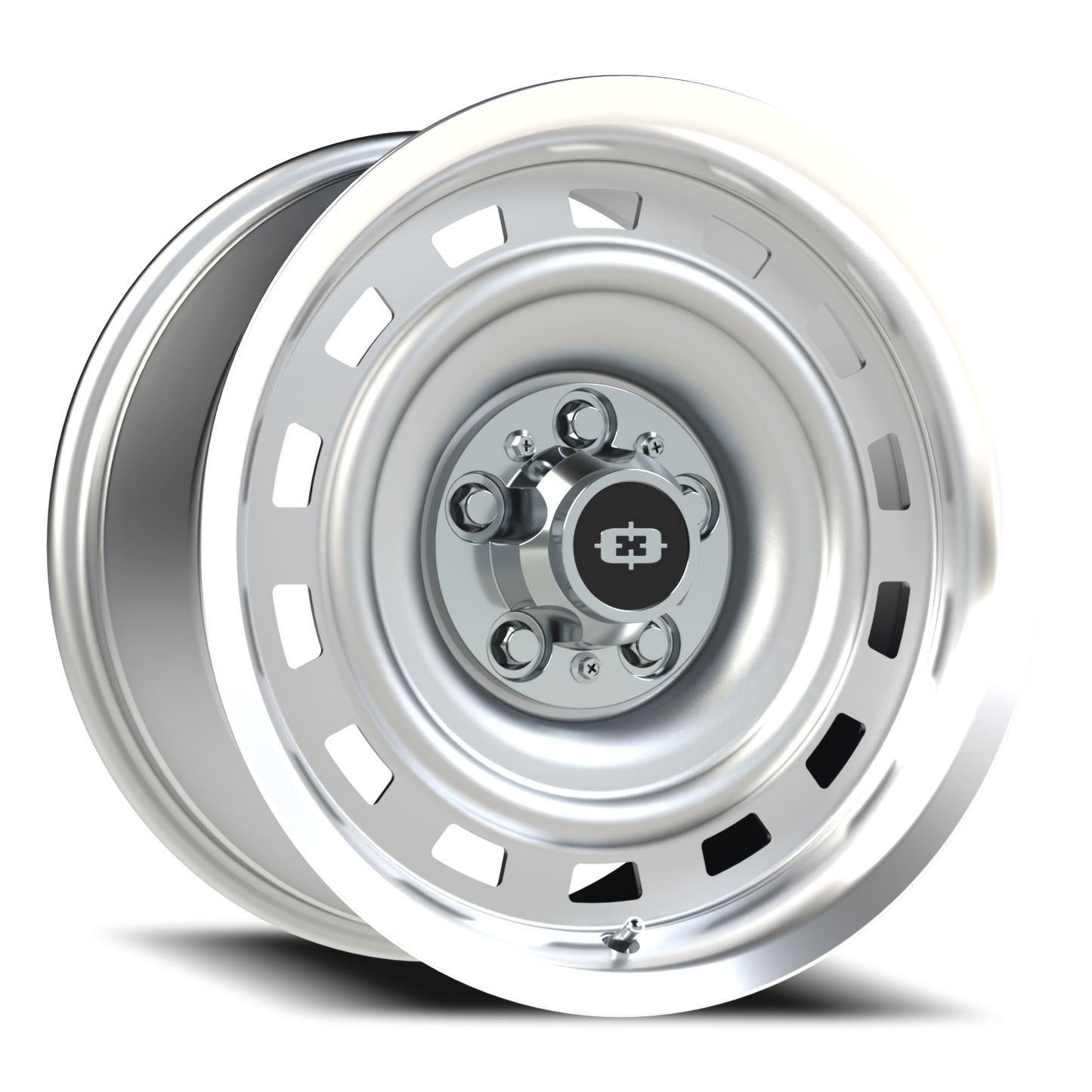Vision CS-8X20HF 17X9 Silver Machined Lip Wheel