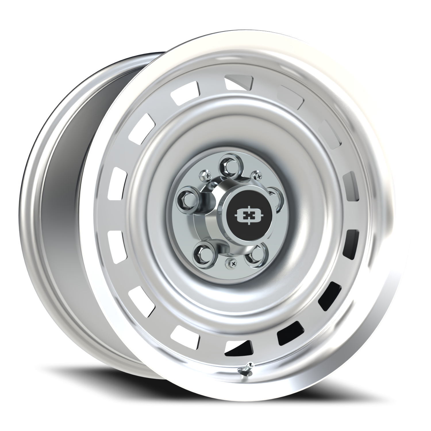 Vision CS-8X20HF 17X9 Silver Machined Lip Wheel
