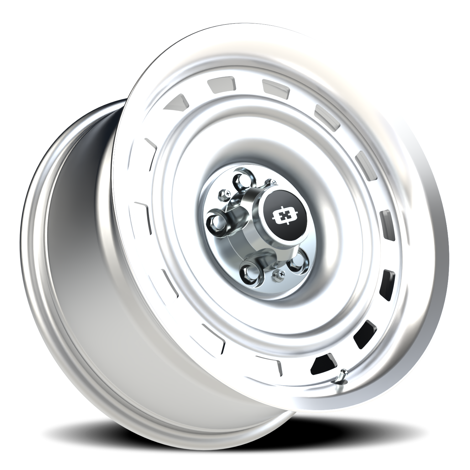 Vision CS-8X20HF 18X9 Silver Machined Lip Wheel