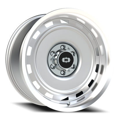 Vision CS-8X20HF 20X10 Silver Machined Lip Wheel