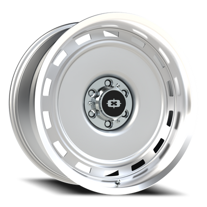 Vision CS-8X20HF 22X10 Silver Machined Lip Wheel