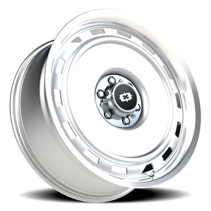 Vision CS-8X20HF 22X9 Silver Machined Lip Wheel