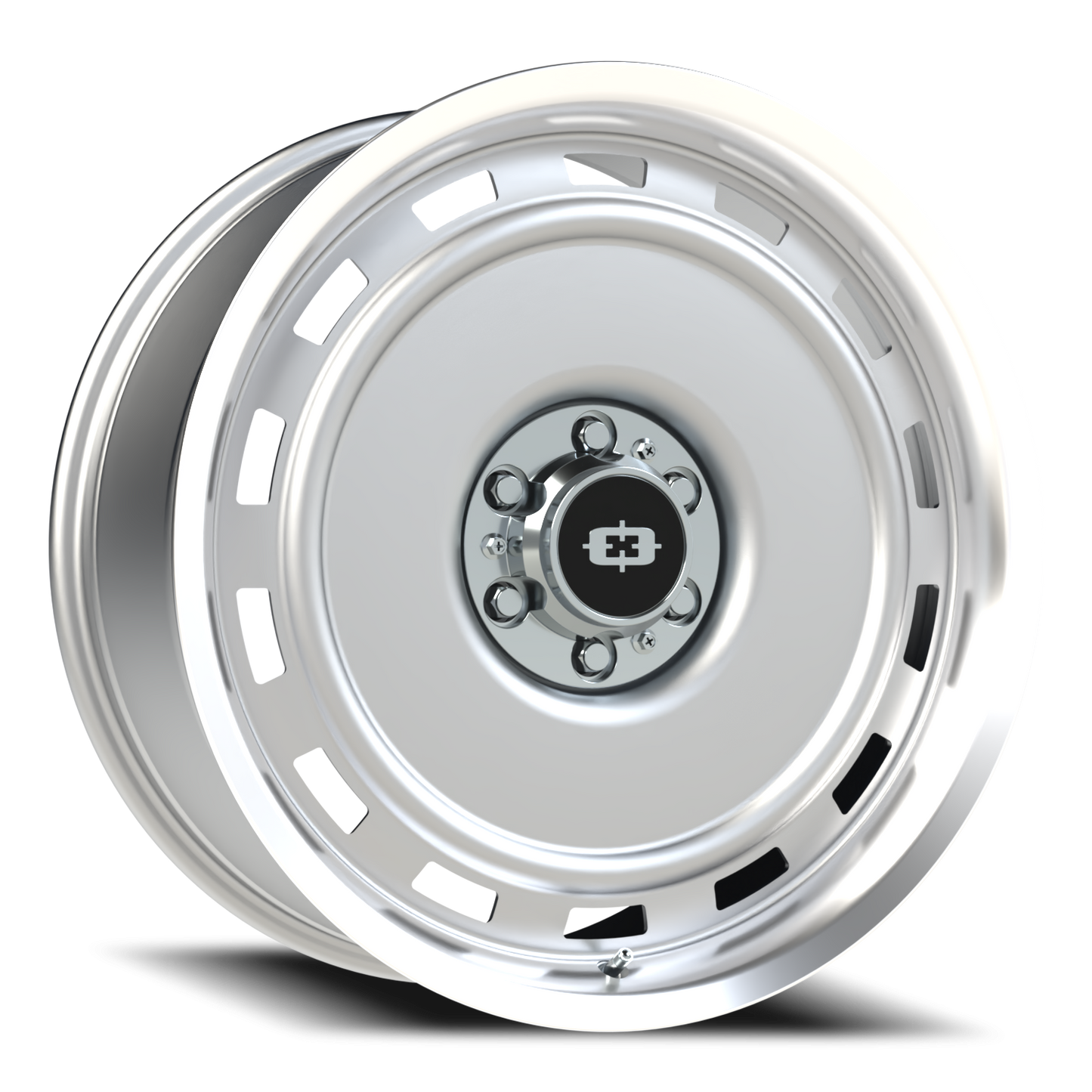 Vision CS-8X20HF 22X9 Silver Machined Lip Wheel