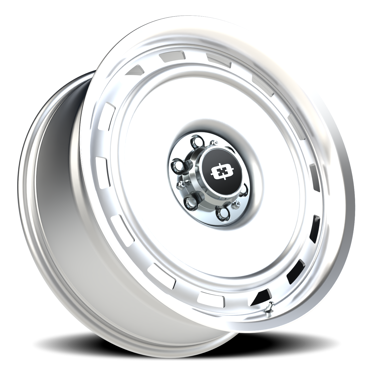 Vision CS-8X20HF 22X9 Silver Machined Lip Wheel
