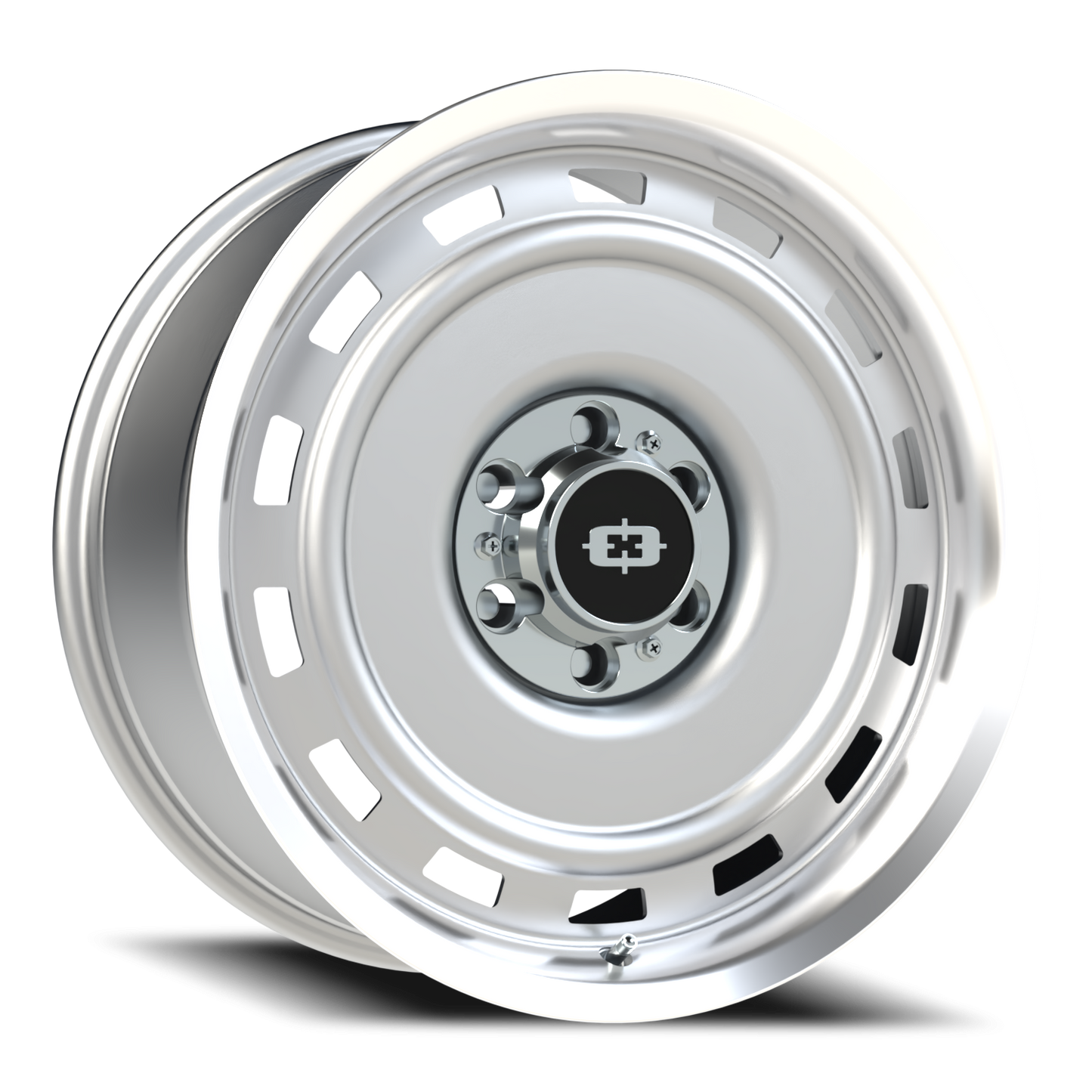 Vision CS-8X20HF 20X9 Silver Machined Lip Wheel