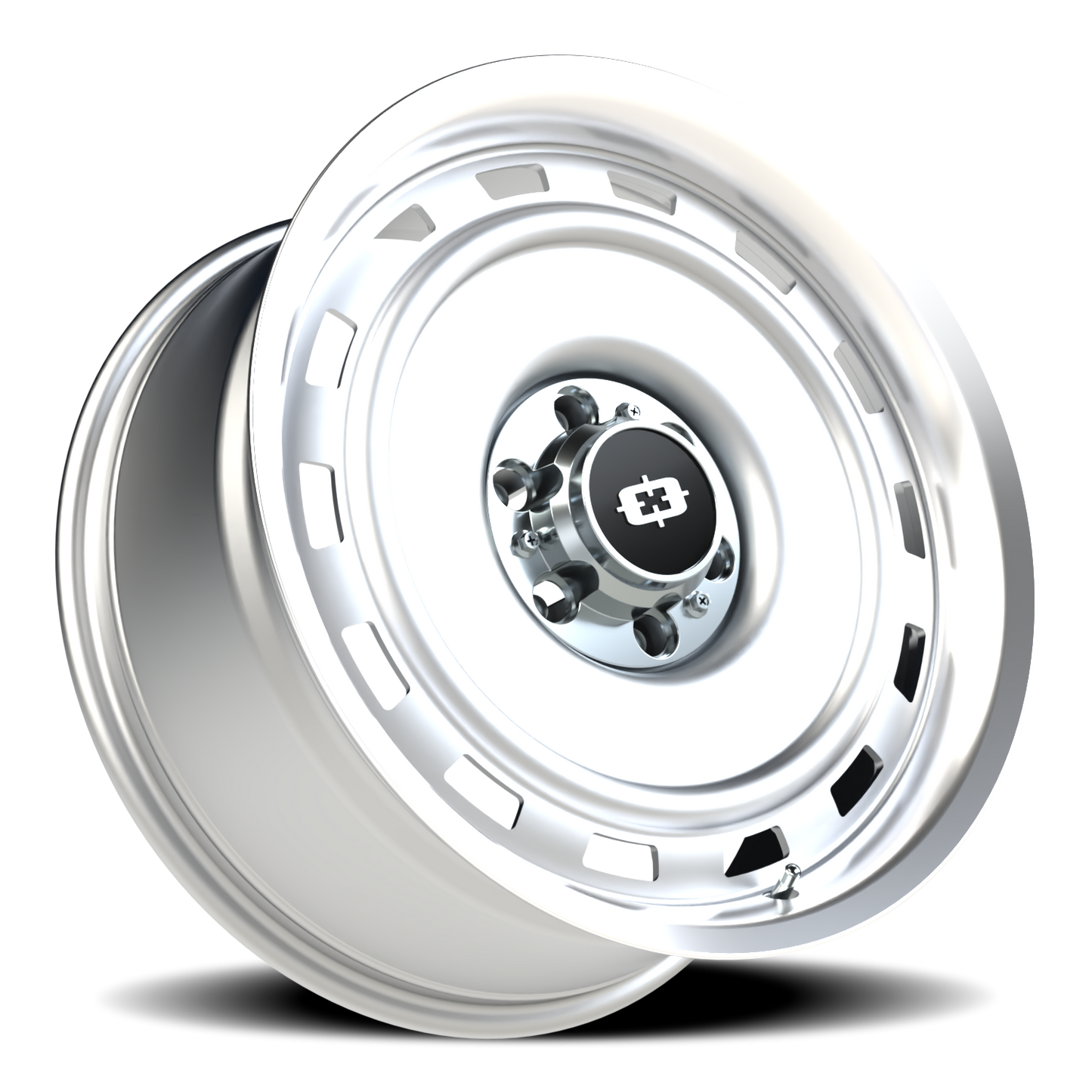 Vision CS-8X20HF 20X9 Silver Machined Lip Wheel