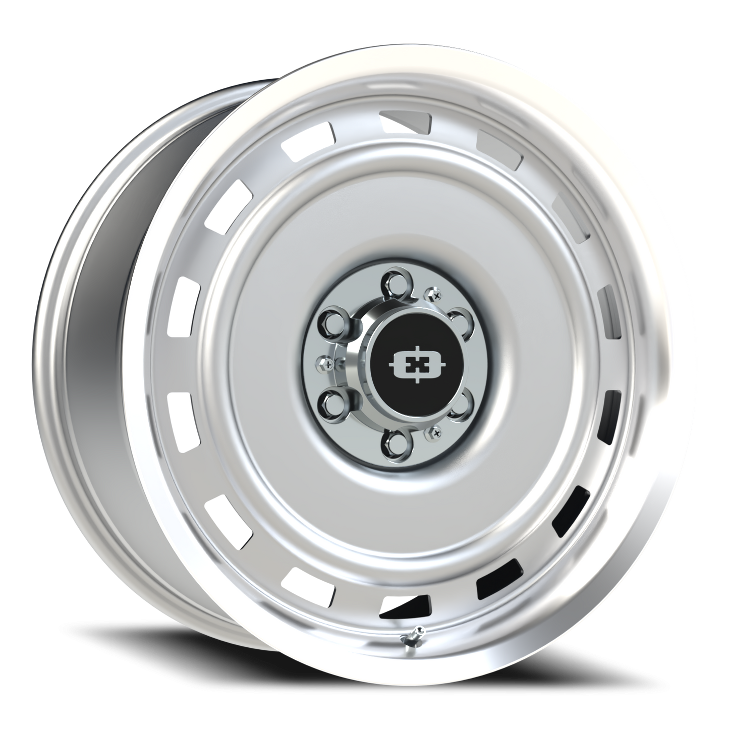 Vision CS-8X20HF 20X9 Silver Machined Lip Wheel