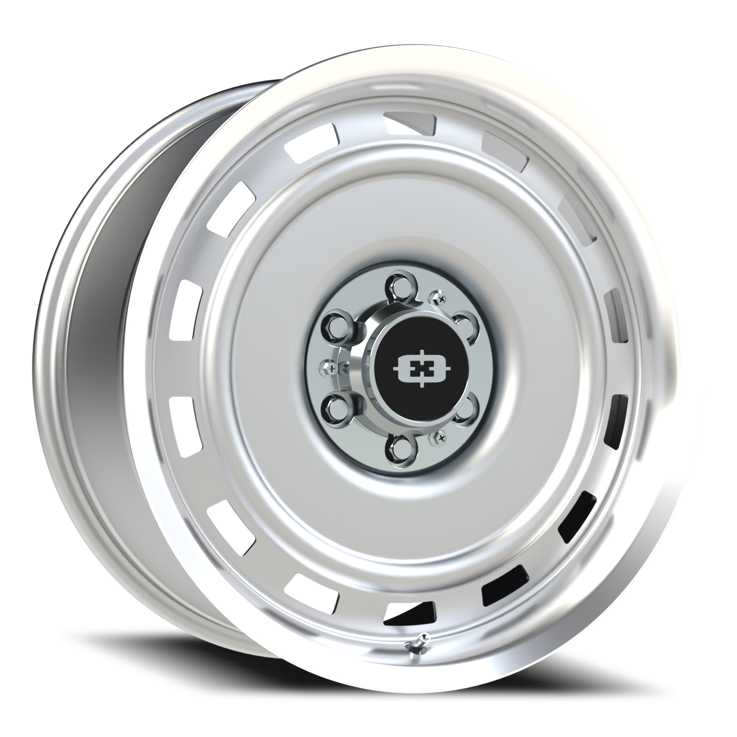 Vision CS-8X20HF 20X9 Silver Machined Lip Wheel