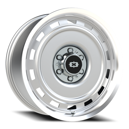 Vision CS-8X20HF 20X9 Silver Machined Lip Wheel