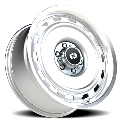Vision CS-8X20HF 20X9 Silver Machined Lip Wheel