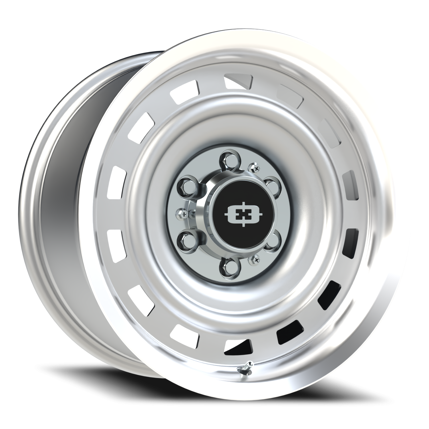 Vision CS-8X20HF 17X9 Silver Machined Lip Wheel