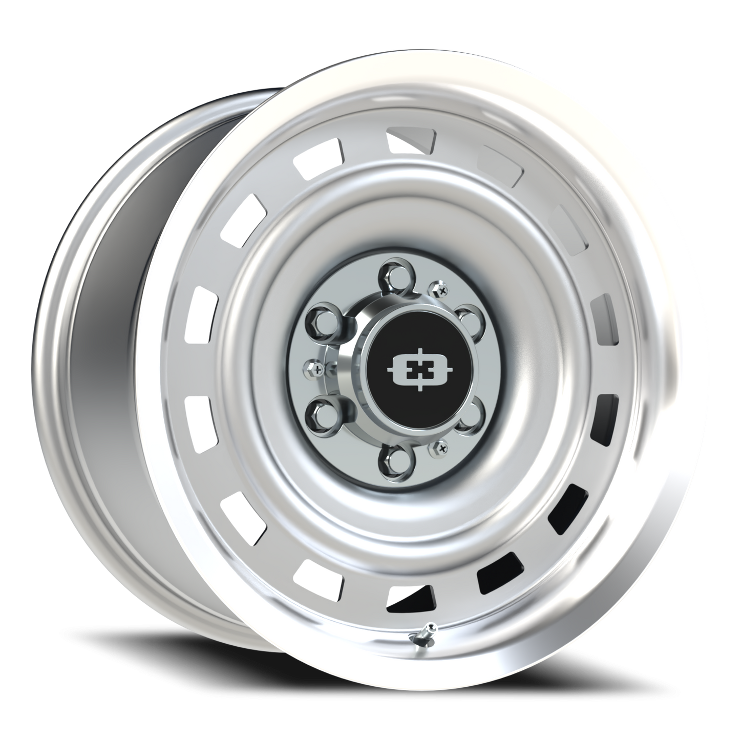 Vision CS-8X20HF 17X9 Silver Machined Lip Wheel