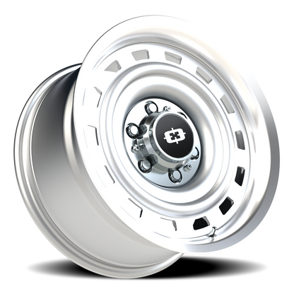 Vision CS-8X20HF 17X9 Silver Machined Lip Wheel