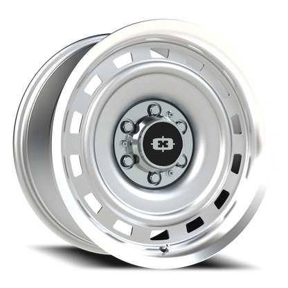 Vision CS-8X20HF 18X9 Silver Machined Lip Wheel