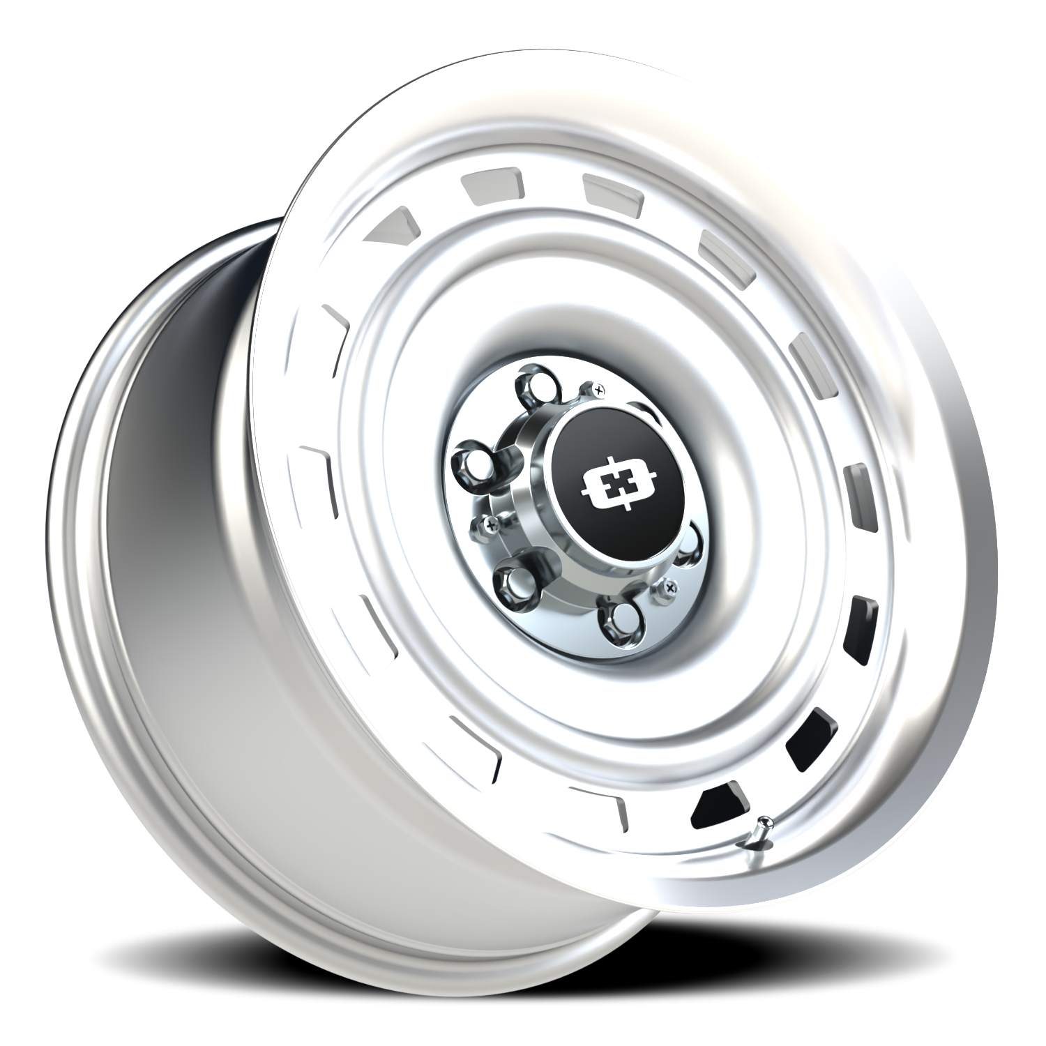 Vision CS-8X20HF 18X9 Silver Machined Lip Wheel