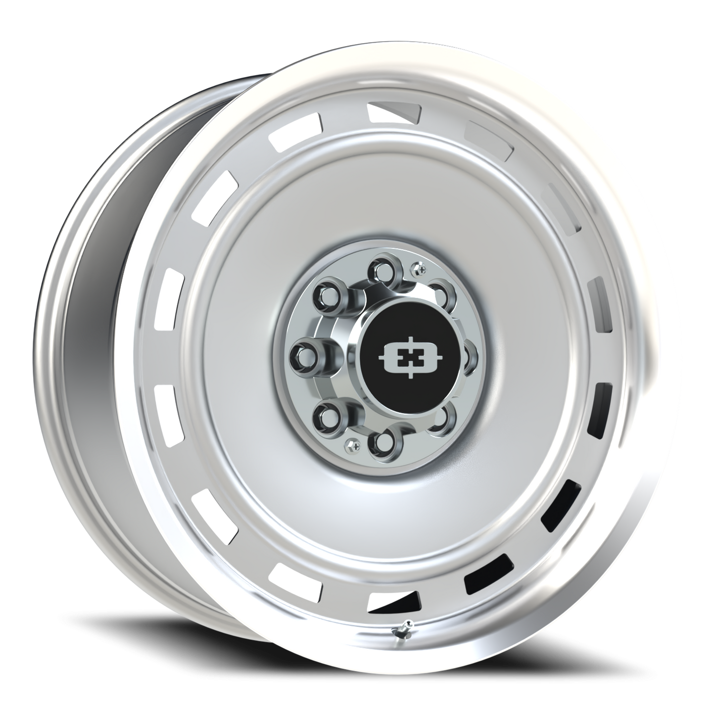 Vision CS-8X20HF 22X9 Silver Machined Lip Wheel