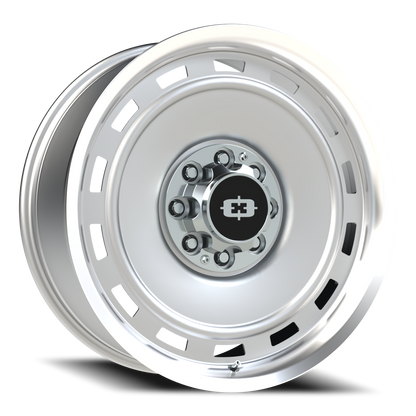 Vision CS-8X20HF 22X9 Silver Machined Lip Wheel
