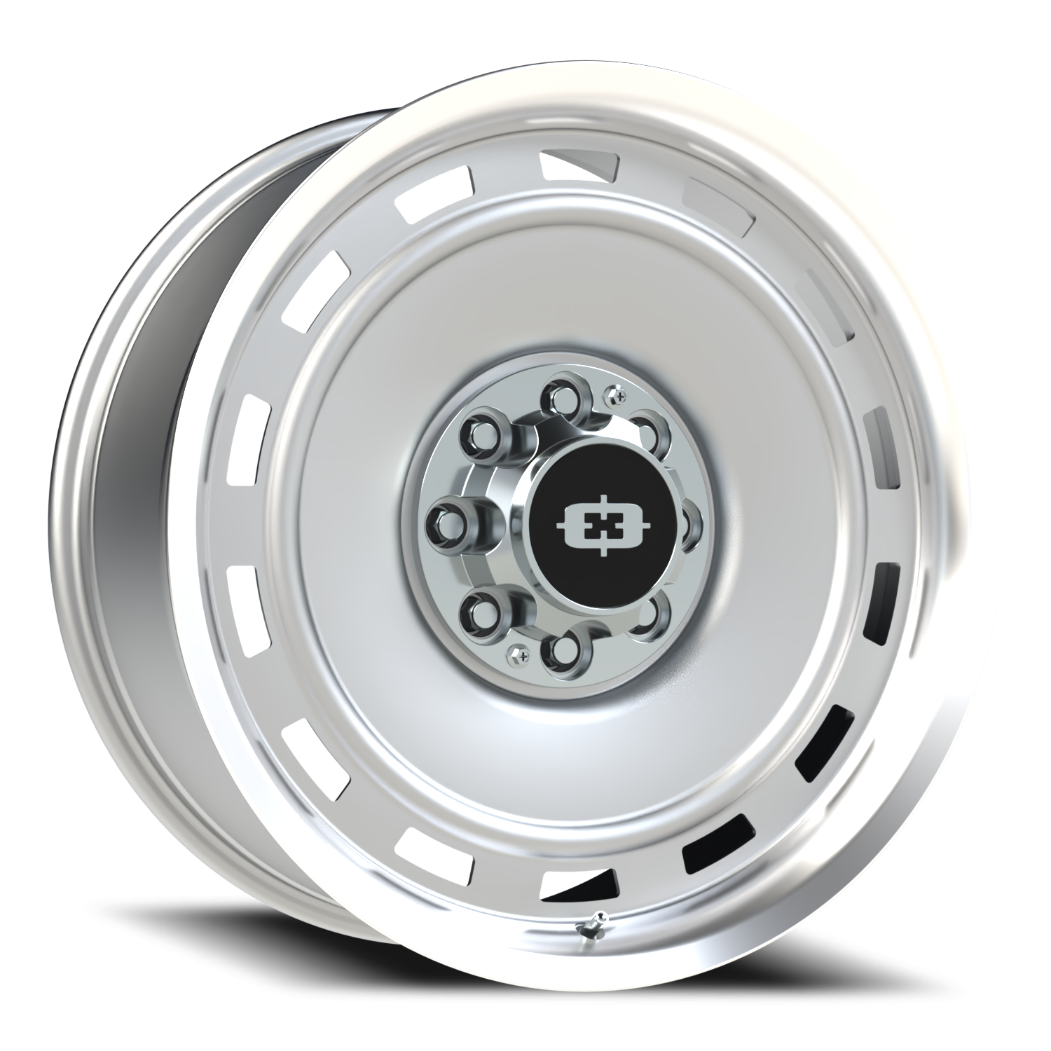 Vision CS-8X20HF 22X9 Silver Machined Lip Wheel