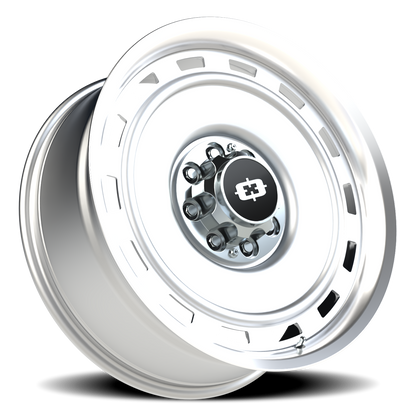 Vision CS-8X20HF 22X9 Silver Machined Lip Wheel
