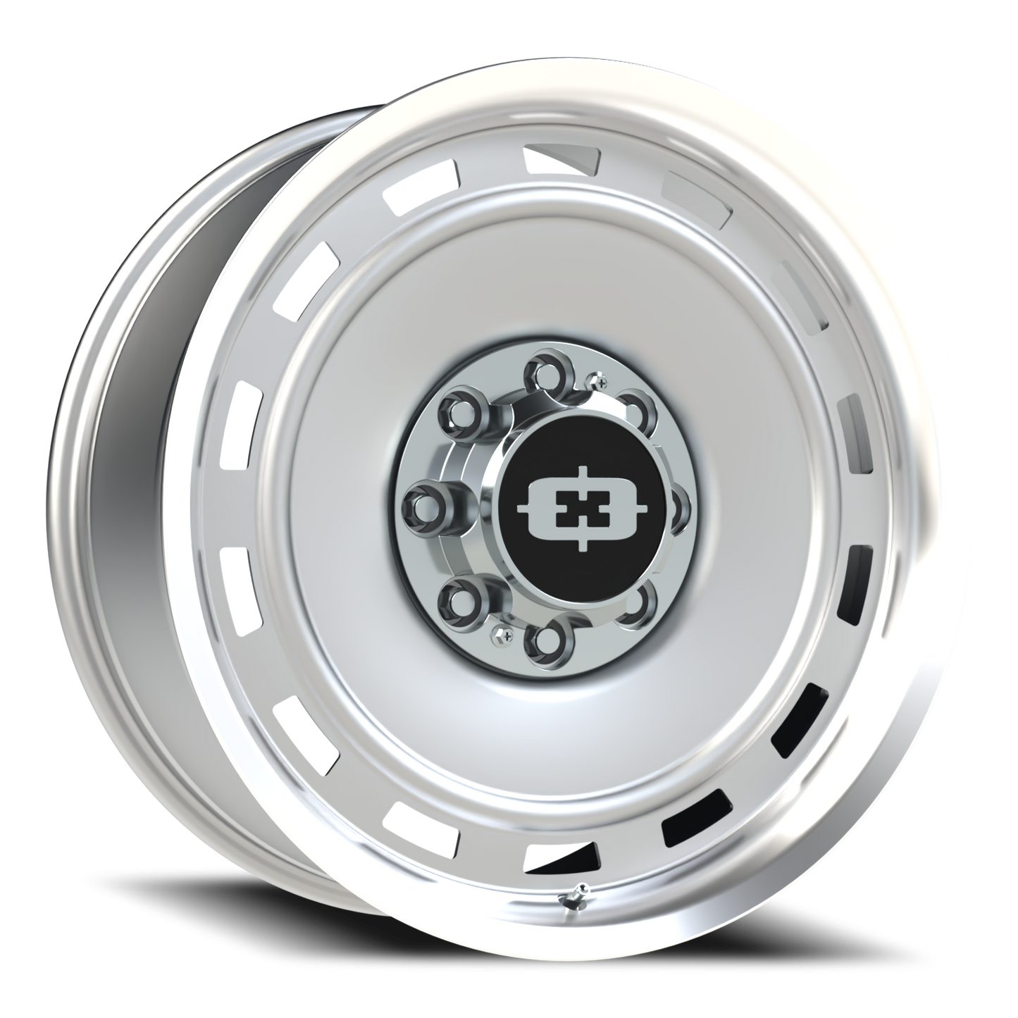 Vision CS-8X20HF 22X9 Silver Machined Lip Wheel