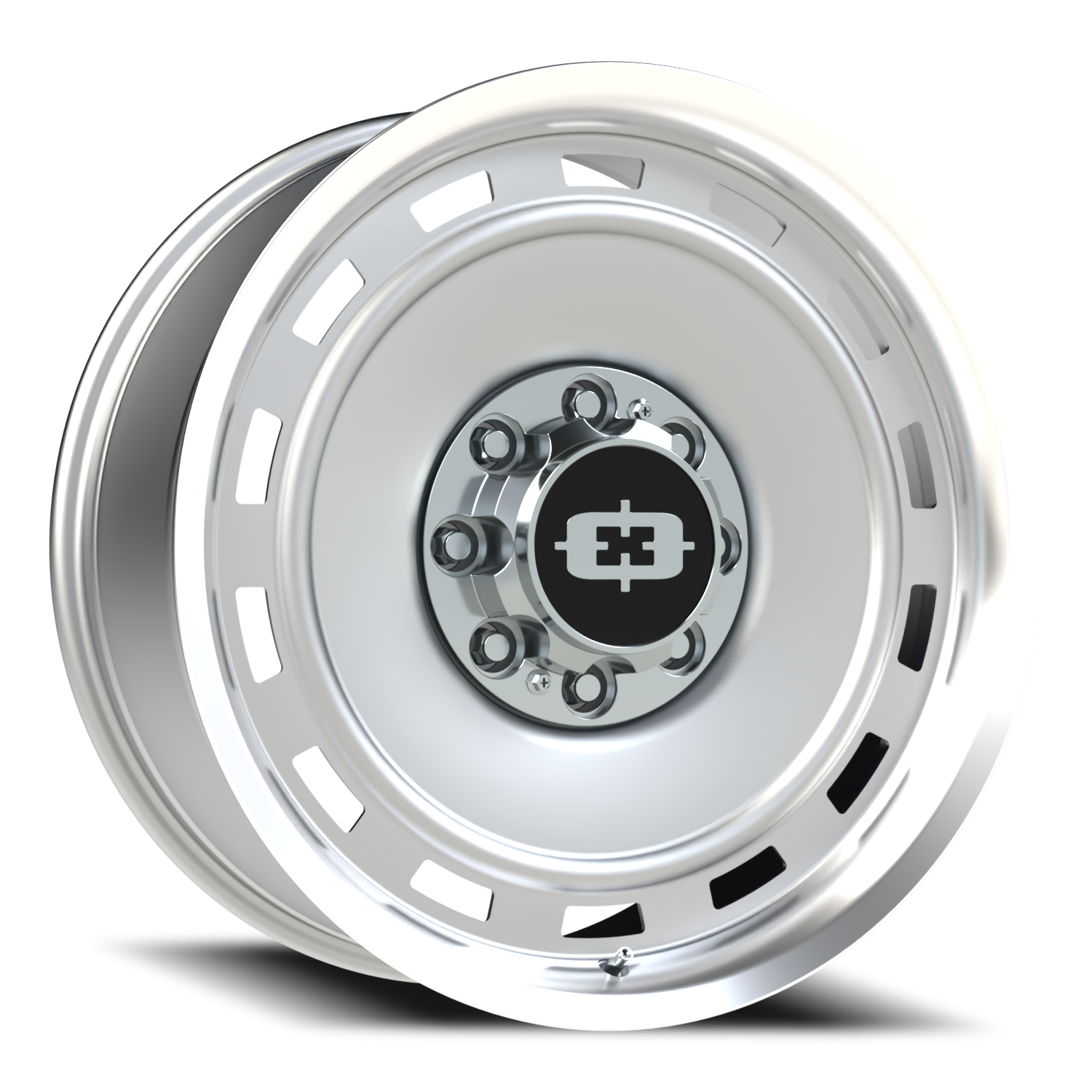 Vision CS-8X20HF 22X9 Silver Machined Lip Wheel