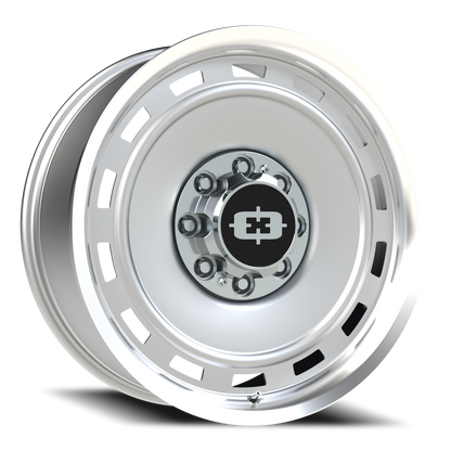 Vision CS-8X20HF 22X9 Silver Machined Lip Wheel