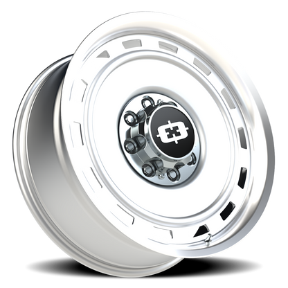 Vision CS-8X20HF 22X9 Silver Machined Lip Wheel