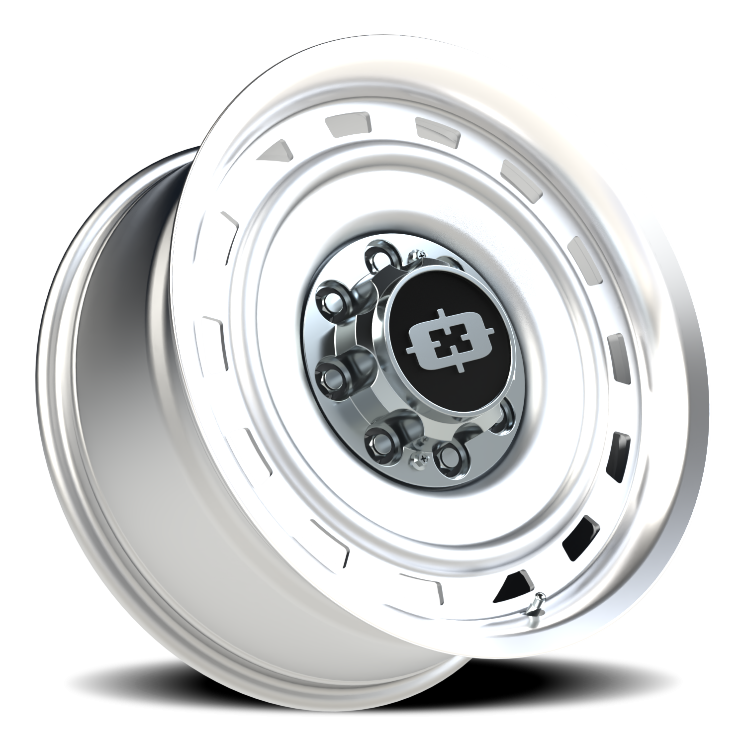 Vision CS-8X20HF 20X9 Silver Machined Lip Wheel